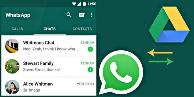 كيفية أخد نسخة إحتياطية لمحادثات واتساب