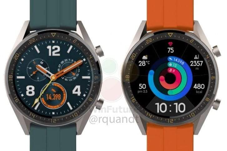 Huawei Watch GT.. تسريب حديث يكشف عن ساعات هواوي المنتظرة