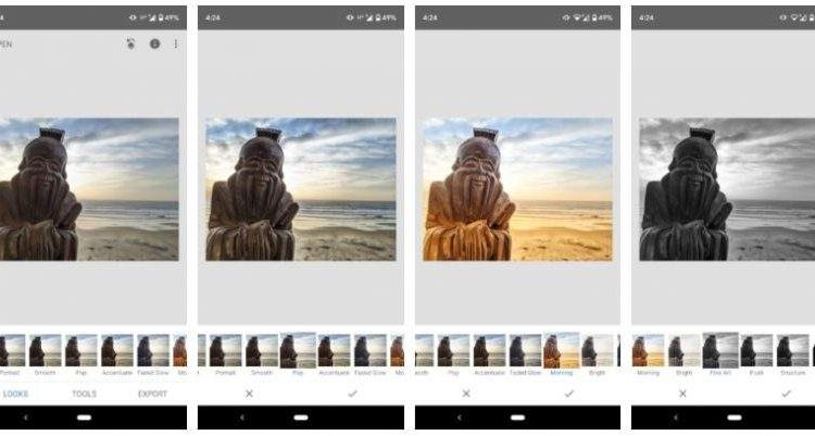Snapseed.. مواصفات أفضل تطبيق لتحرير الصور على الهواتف: الفلاتر
