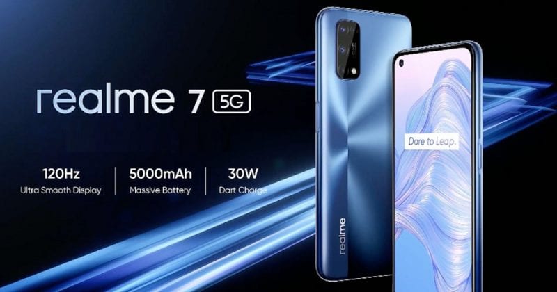 سعر ومواصفات الهاتف Realme 7 5G
