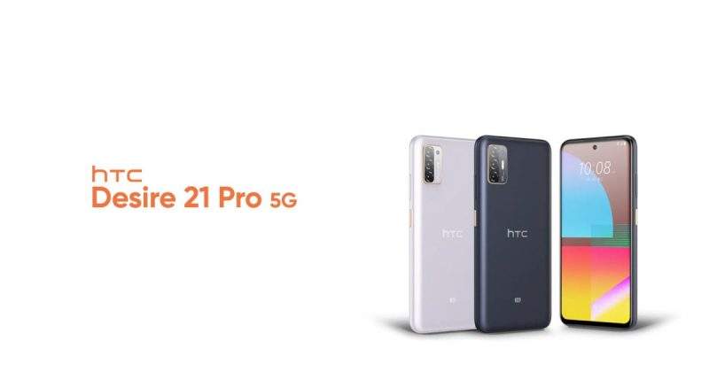 سعر ومواصفات الهاتف HTC Desire 21 Pro 5G