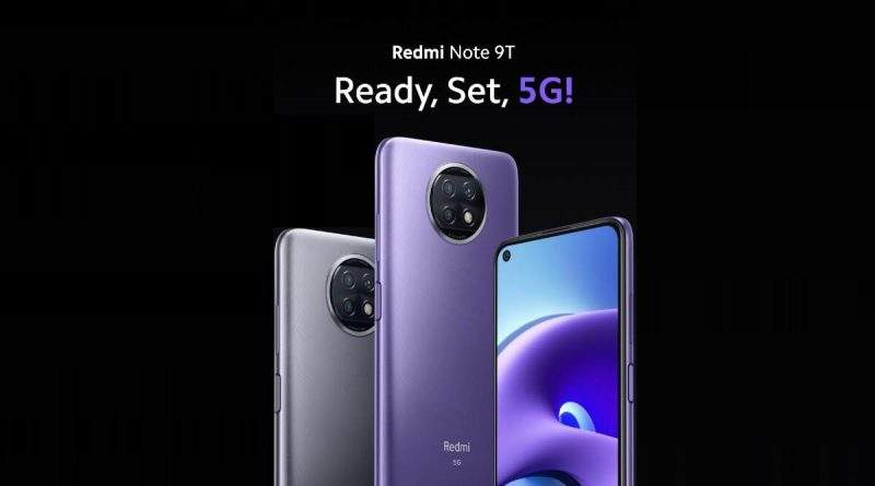 سعر ومواصفات الهاتف Redmi Note 9T 5G