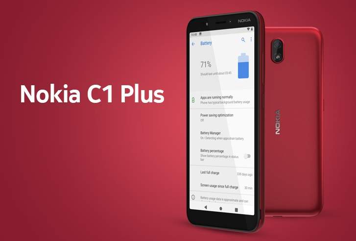 سعر ومواصفات الهاتف Nokia C1 Plus