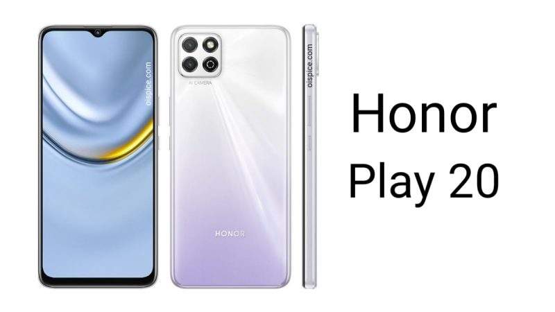 سعر ومواصفات الهاتف Honor Play 20