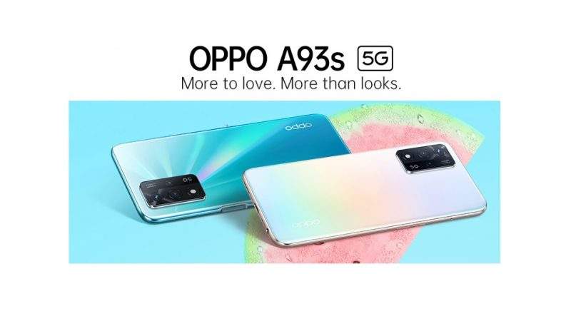 سعر ومواصفات الهاتف Oppo A93s 5G