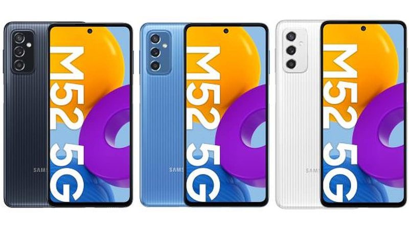 الهاتف Galaxy M52 5G