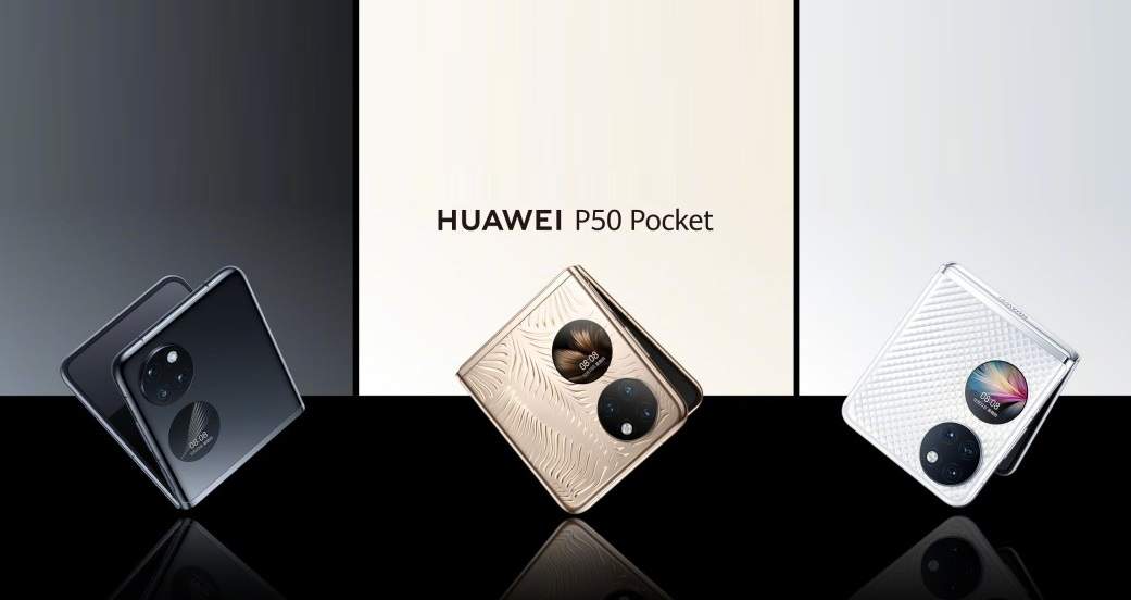 سعر ومواصفات الهاتف Huawei P50 Pocket القابل للطي