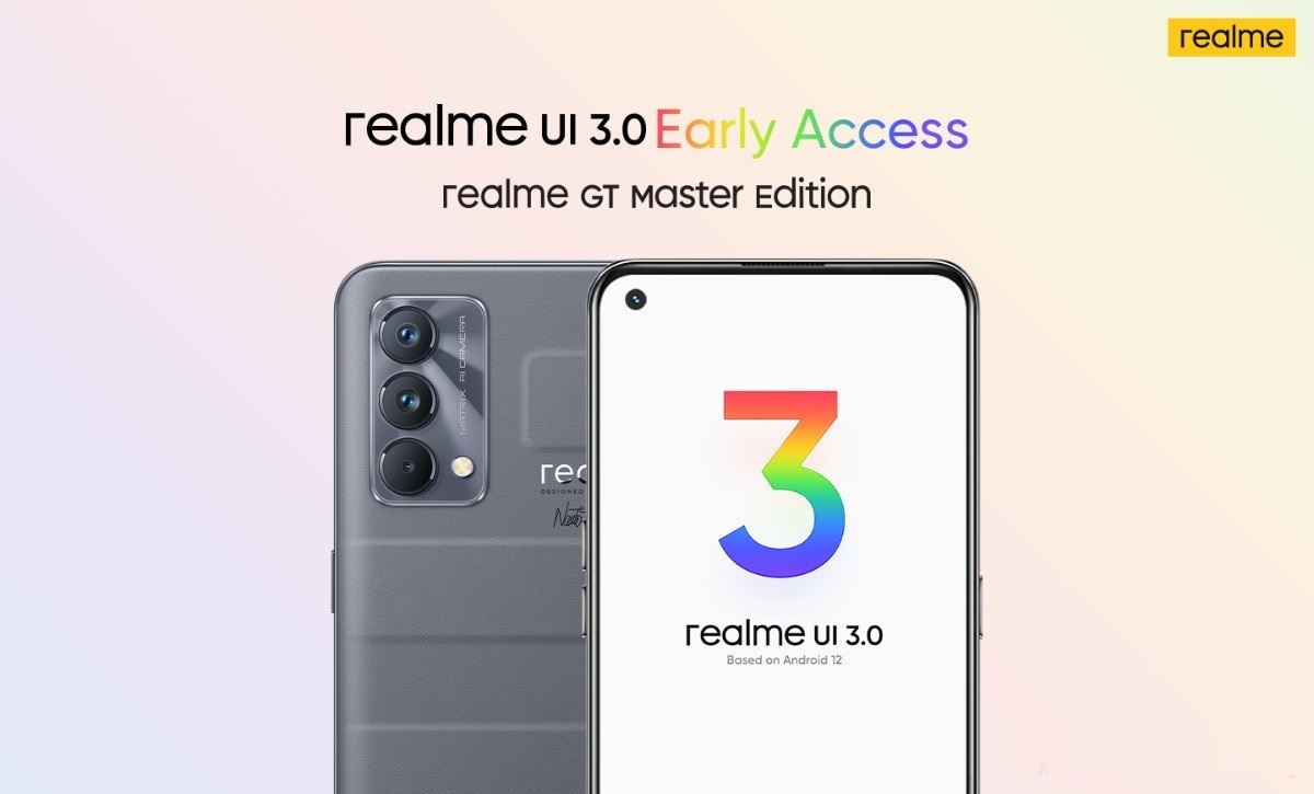 ريلمي ترسل تحديث Realme UI 3.0 التجريبي للهاتف Realme GT Master