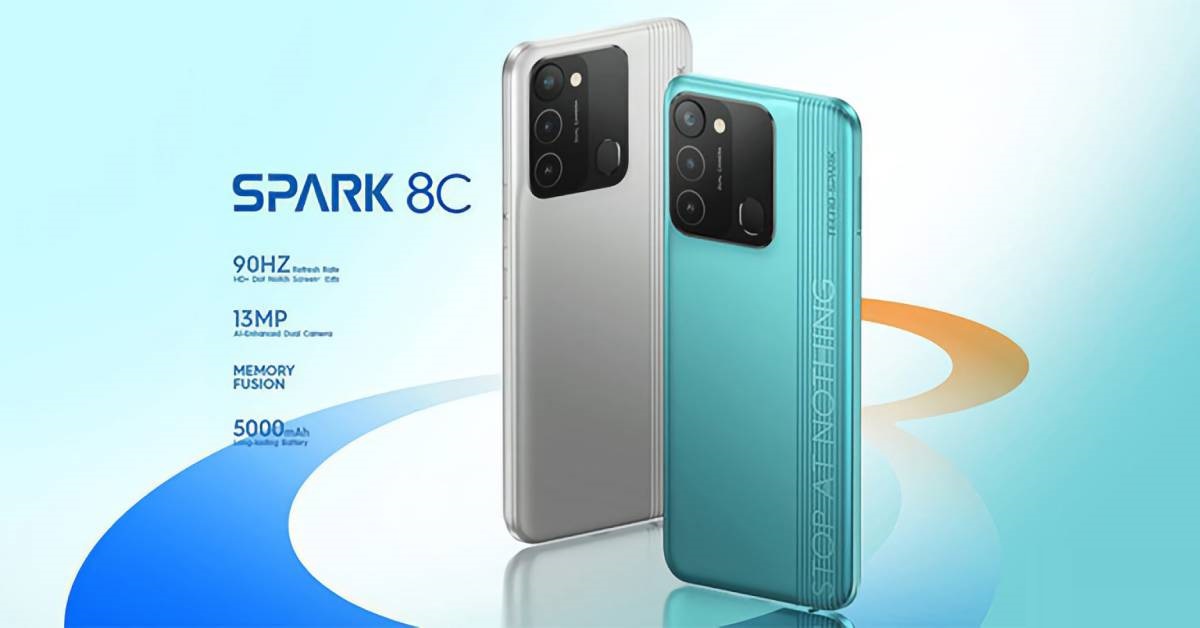 سعر ومواصفات الهاتف Tecno Spark 8C