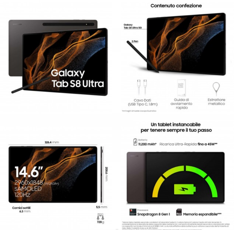 الجهاز اللوحي Galaxy Tab S8 Ultra