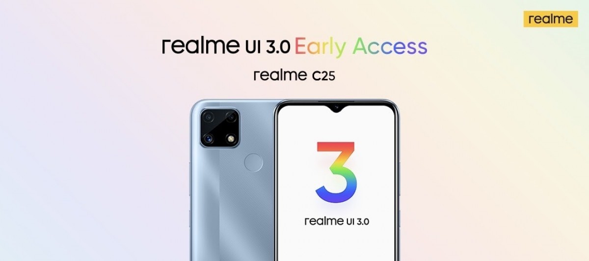 تحديث Realme UI 3.0 التجريبي يصل للهاتف Realme C25