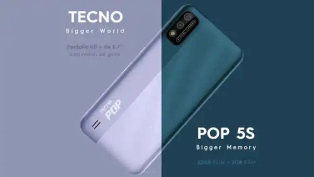 سعر ومواصفات الهاتف Tecno Pop 5S
