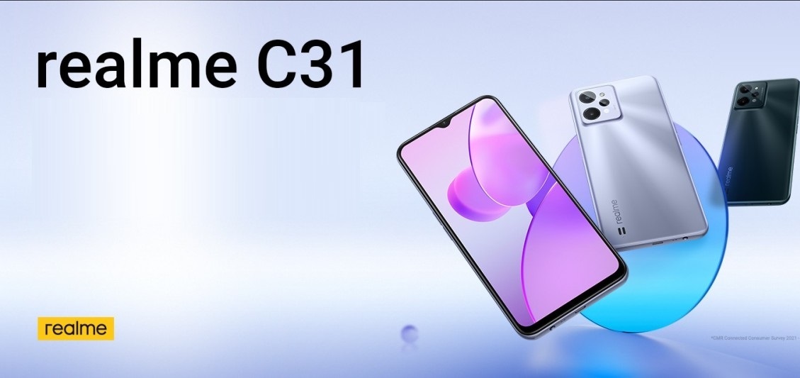 سعر ومواصفات الهاتف Realme C31