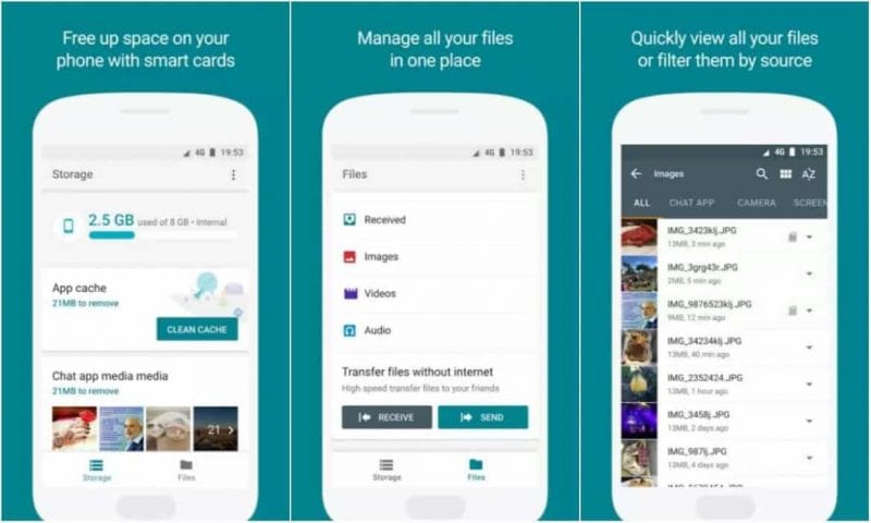 تطبيق Google Files Go.تجربة جيدة للتعامل مع الملفات