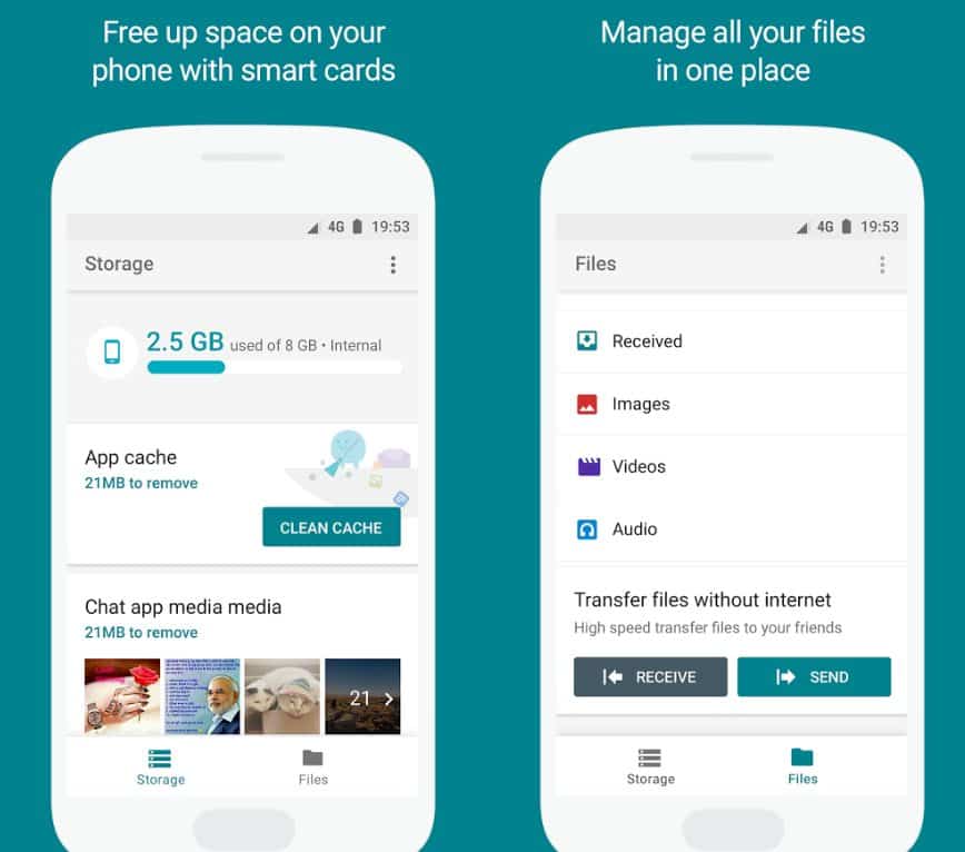 تطبيق Google Files Go.. تجربة جيدة للتعامل مع الملفات