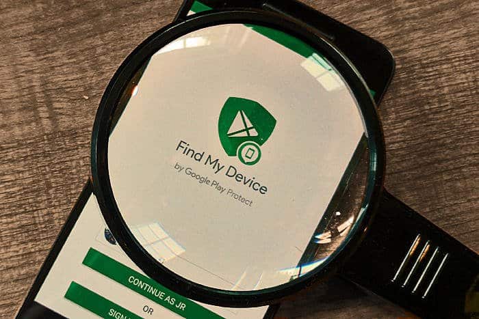 find my device