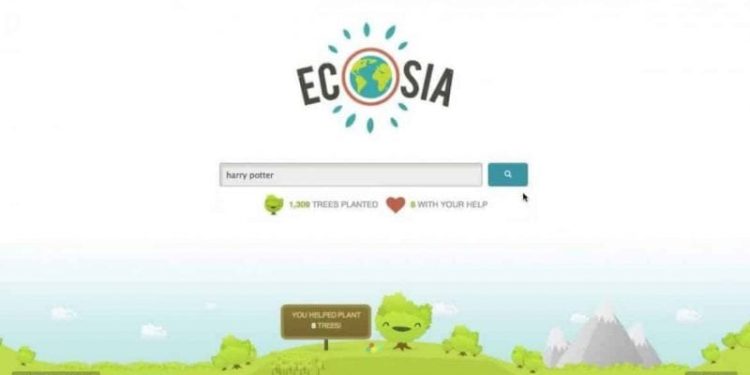 إيكوسيا حماية البيئة عبر محرك بحث!