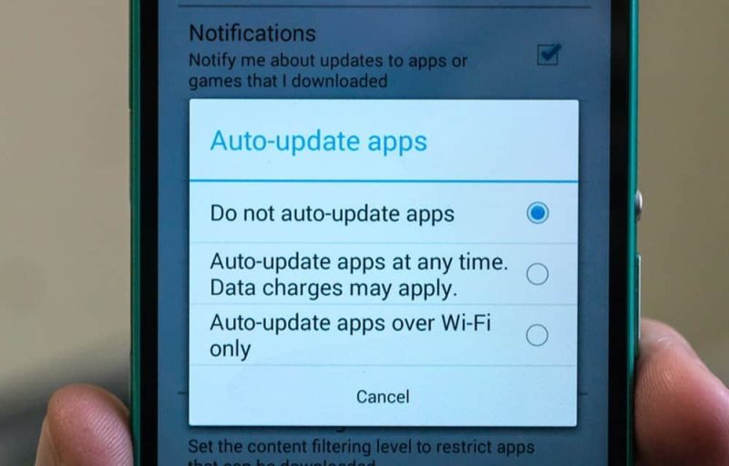 لأجهزة iOS والأندرويد.. كيفية إيقاف التحديث التلقائي للتطبيقات إيقاف التحديث التلقائي للأندرويد