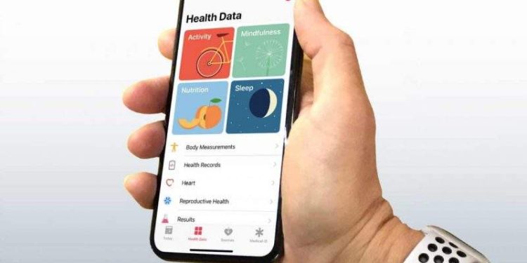 تطبيق الصحة الخاص بجهاز iPhone