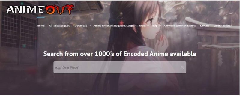 AnimeOut هو موقع مجاني لمشاهدي الرسوم المتحركة بالطريقة اليابانية