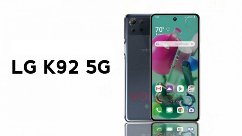 الهاتف LG K92 5G