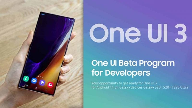 واجهة One UI 3.0