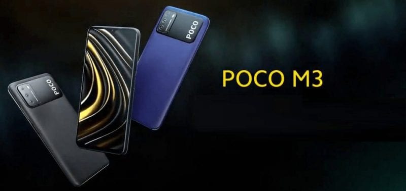 سعر ومواصفات الهاتف Poco M3