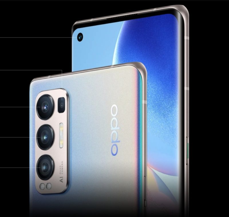 الهاتف Oppo Reno5 Pro Plus 