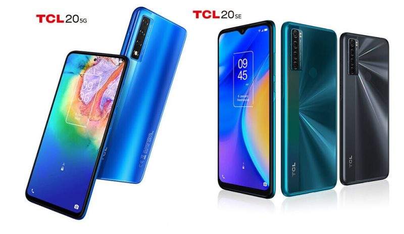 Tcl 20 5g و Tcl 20 Se