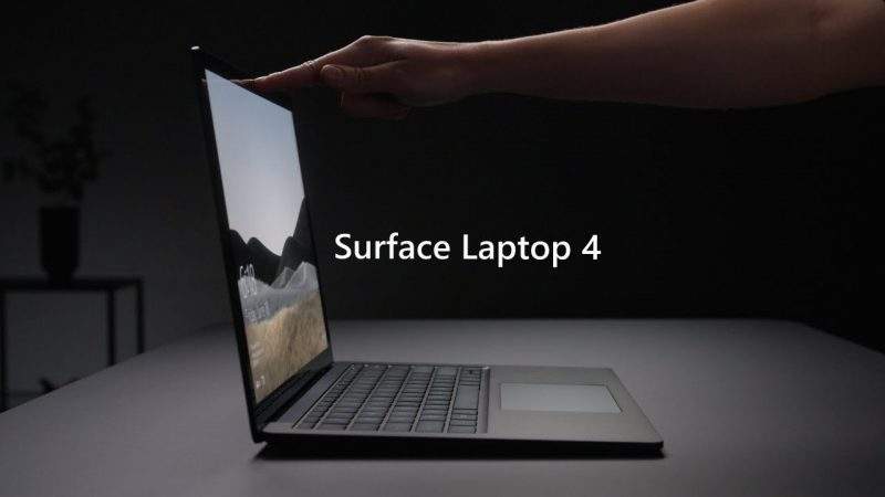 microsoft surface laptop 4