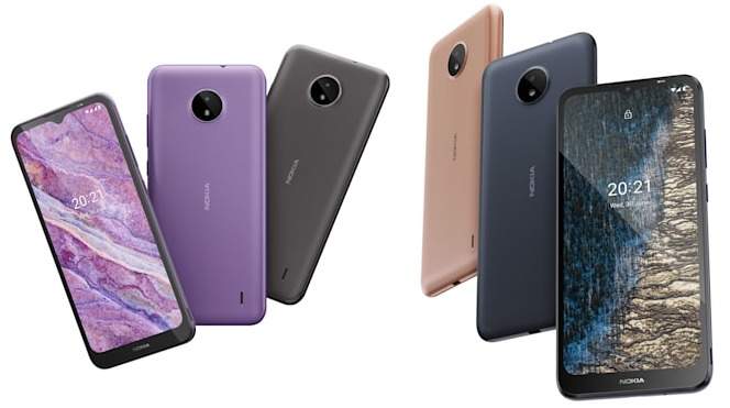 مواصفات وأسعار الهاتفين Nokia C10 و Nokia C20