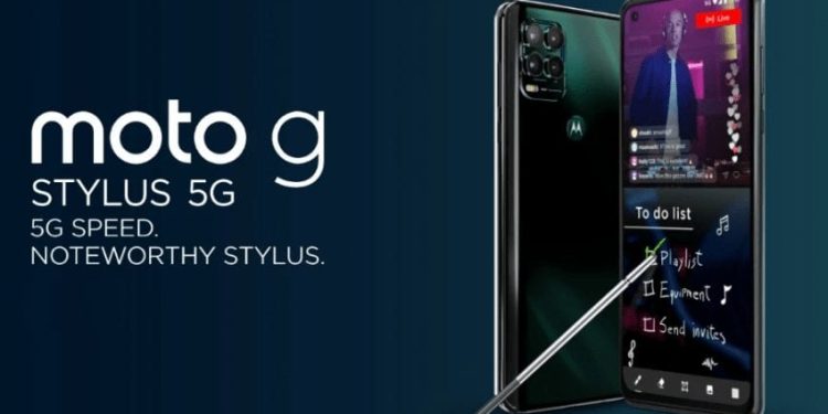 سعر ومواصفات الهاتف Motorola Moto G Stylus 5G