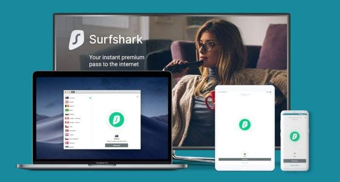 برنامج Surfshark VPN