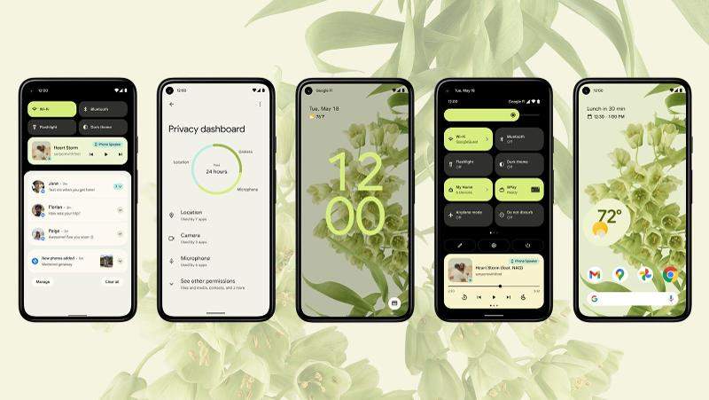 نظام التشغيل Android 12 