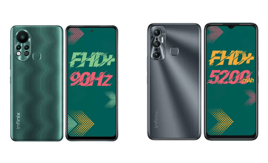 مواصفات وأسعار الهاتفين Infinix Hot 11 وHot 11s