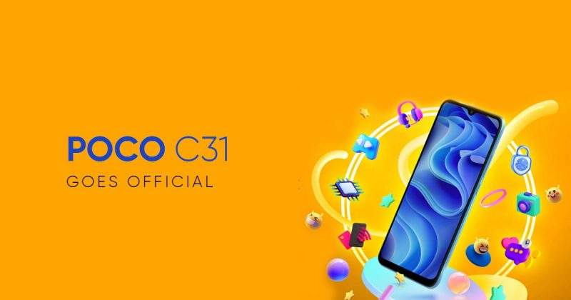 سعر ومواصفات الهاتف Xiaomi Poco C31