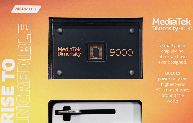المعالج الرائد MediaTek Dimensity 9000