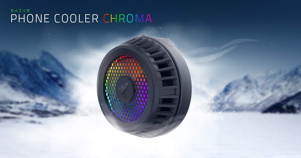 Razer تعلن رسميا عن مبرد Razer Phone Cooler Chroma للهواتف الذكية