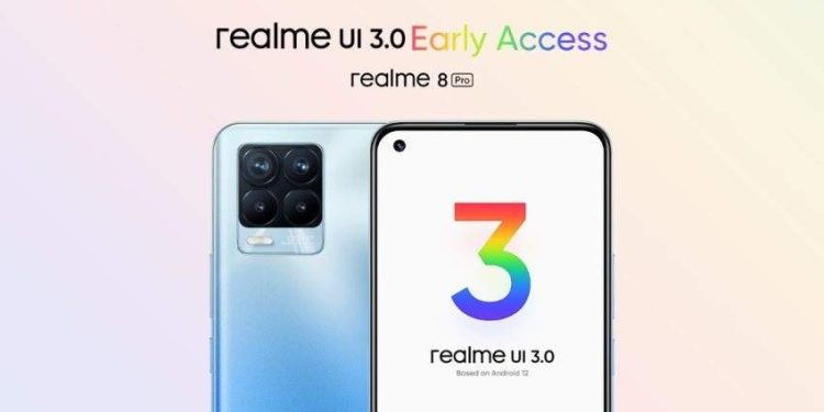 الهاتف Realme 8 Pro يحصل على الإصدار التجريبي من Realme UI 3.0