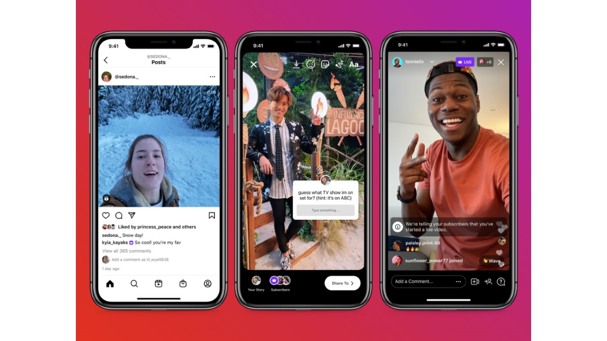 Instagram يختبر ميزة الاشتراكات المدفوعة لمساعدة منشئي المحتوى في الربح