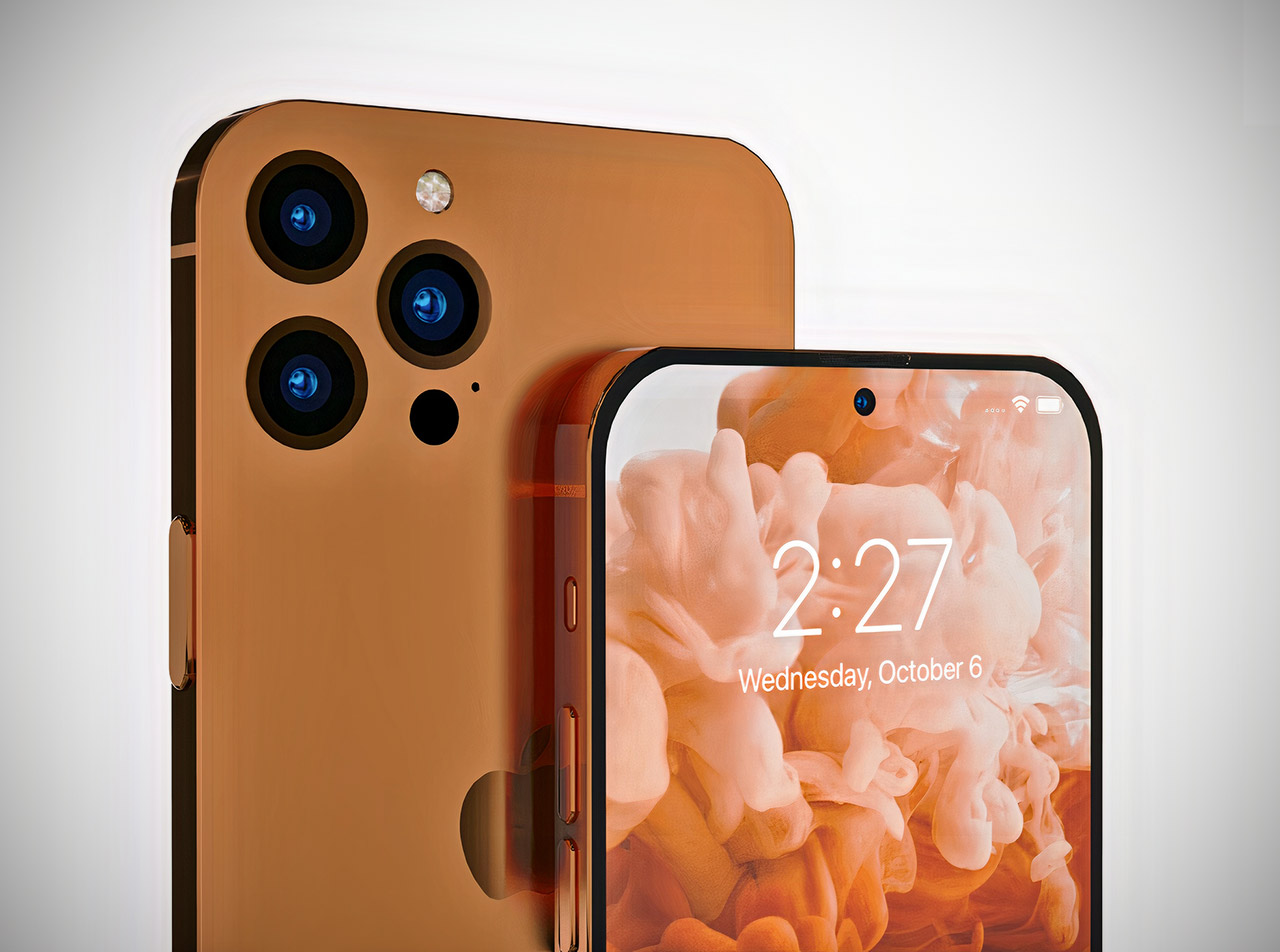أبل تقدم هواتف iPhone 14 مع شاشة بشكل الثقب