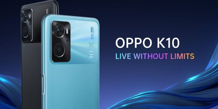 أوبو تزيح الستار رسميا عن الهاتف Oppo K10