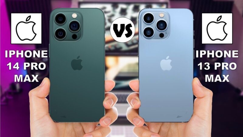 الفرق بين iPhone 14 Pro Max وآيفون 13 برو ماكس